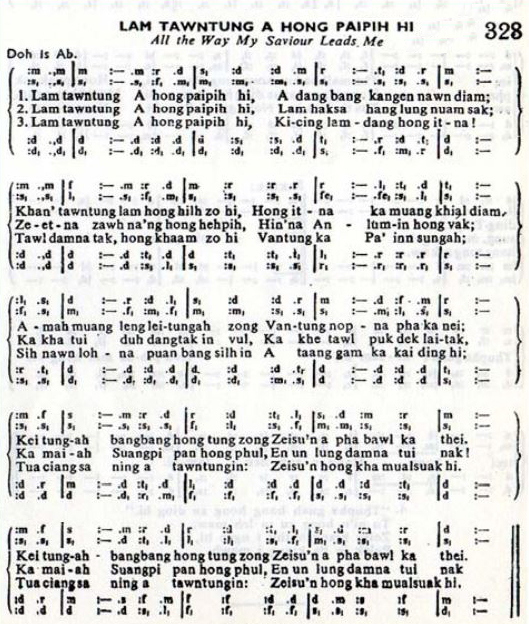 Lam Tawntung A Hong Paipih Hi (All the Way My Saviour Leads Me) » Labu Saal